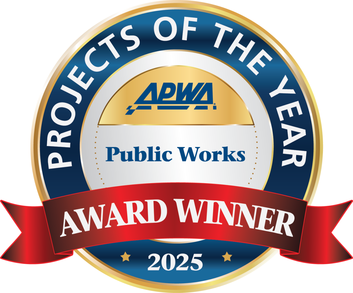2025 APWA Projects of the Year logo