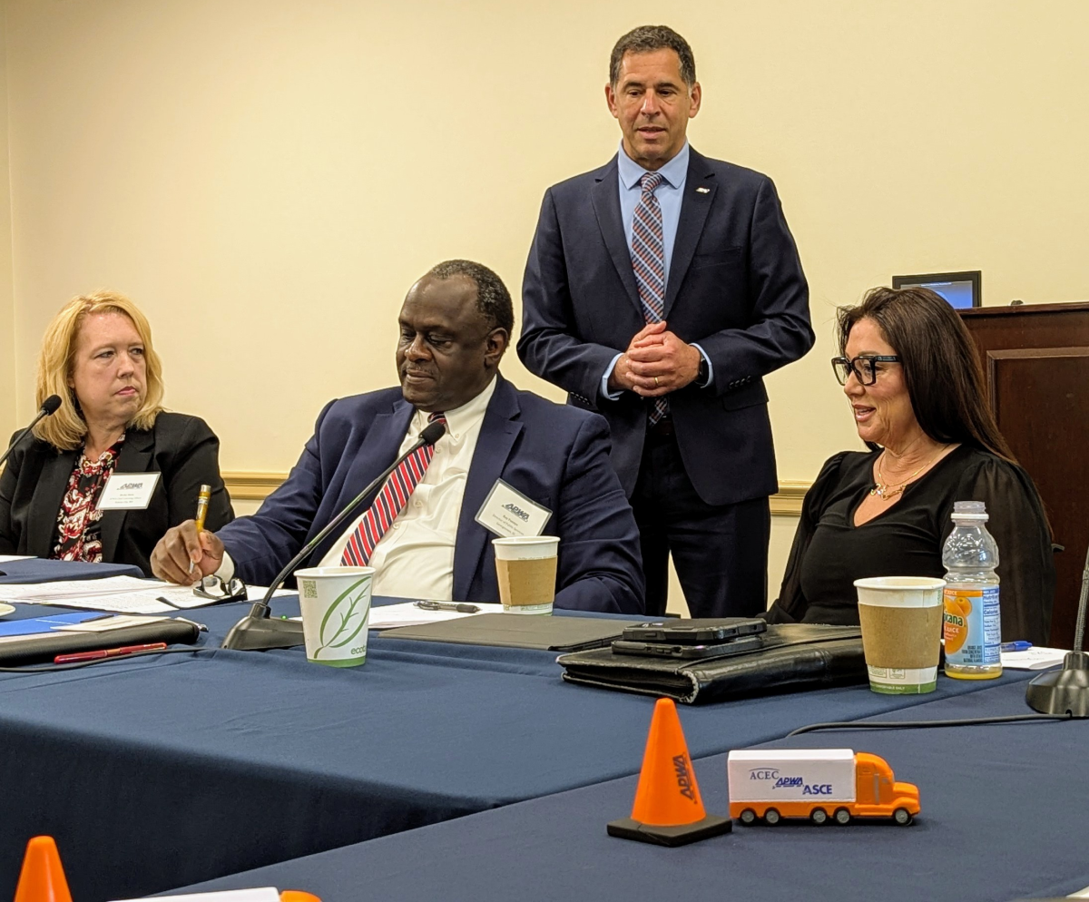 a photograph of participants at the APWA NPWW Workforce Roundtable