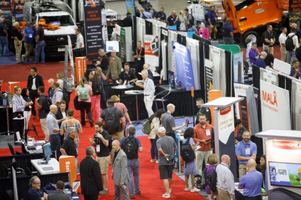a photo of the PWX exhibit floor