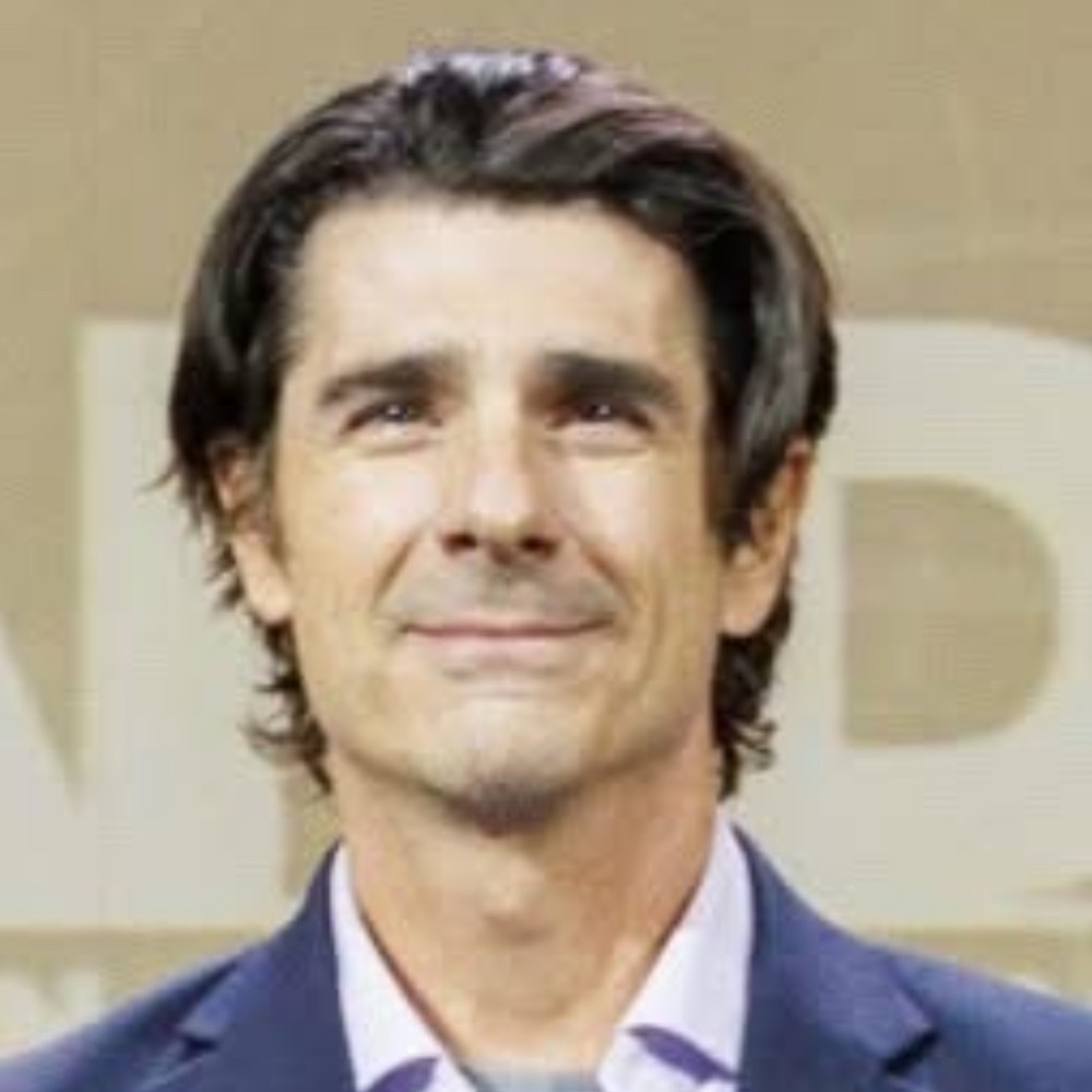 Gerrit Slatter wearing a blue sport coat