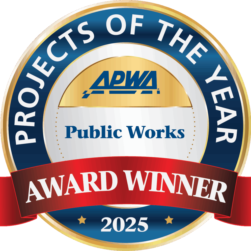 2025 APWA Projects of the Year logo