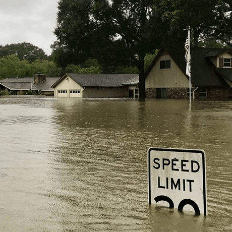 flood in the townhouses