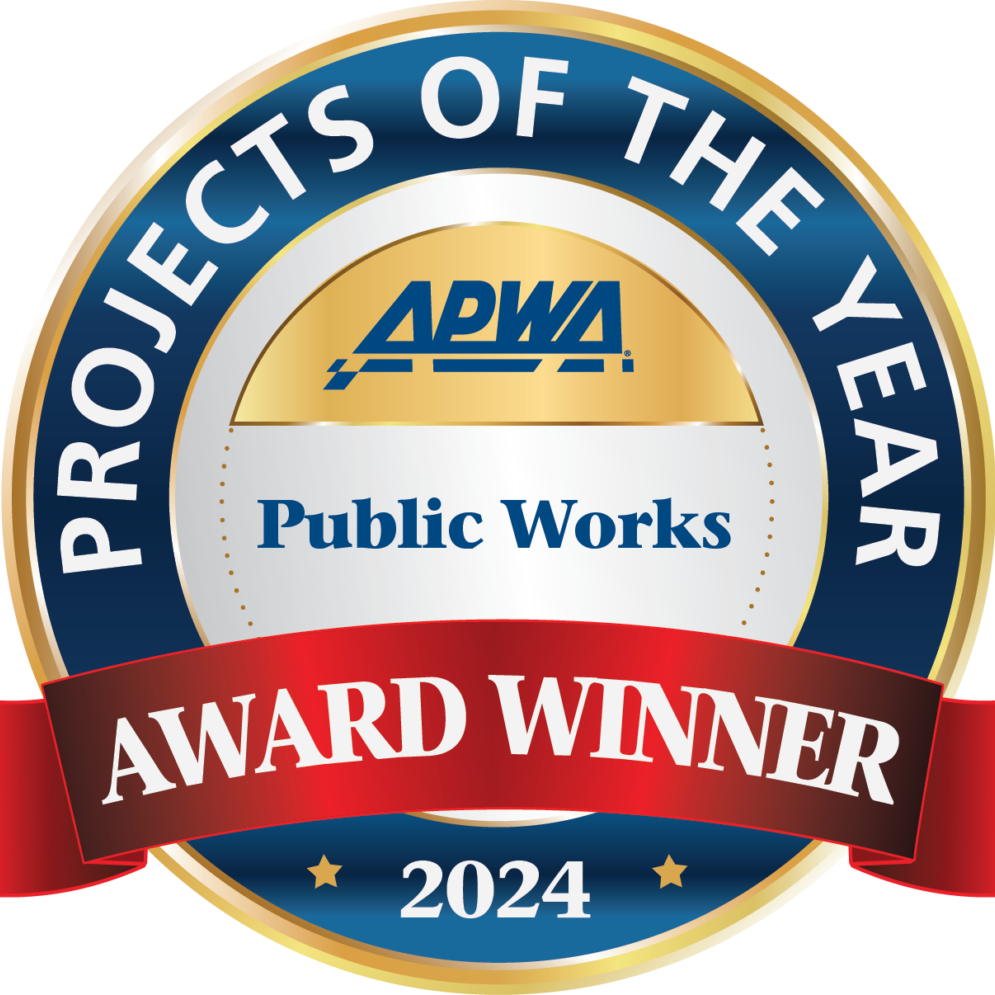the logo of the APWA Projects of the Year