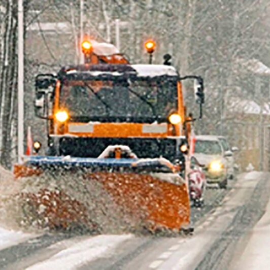 Winter_Maint_263x200 A snow plow clearing a street