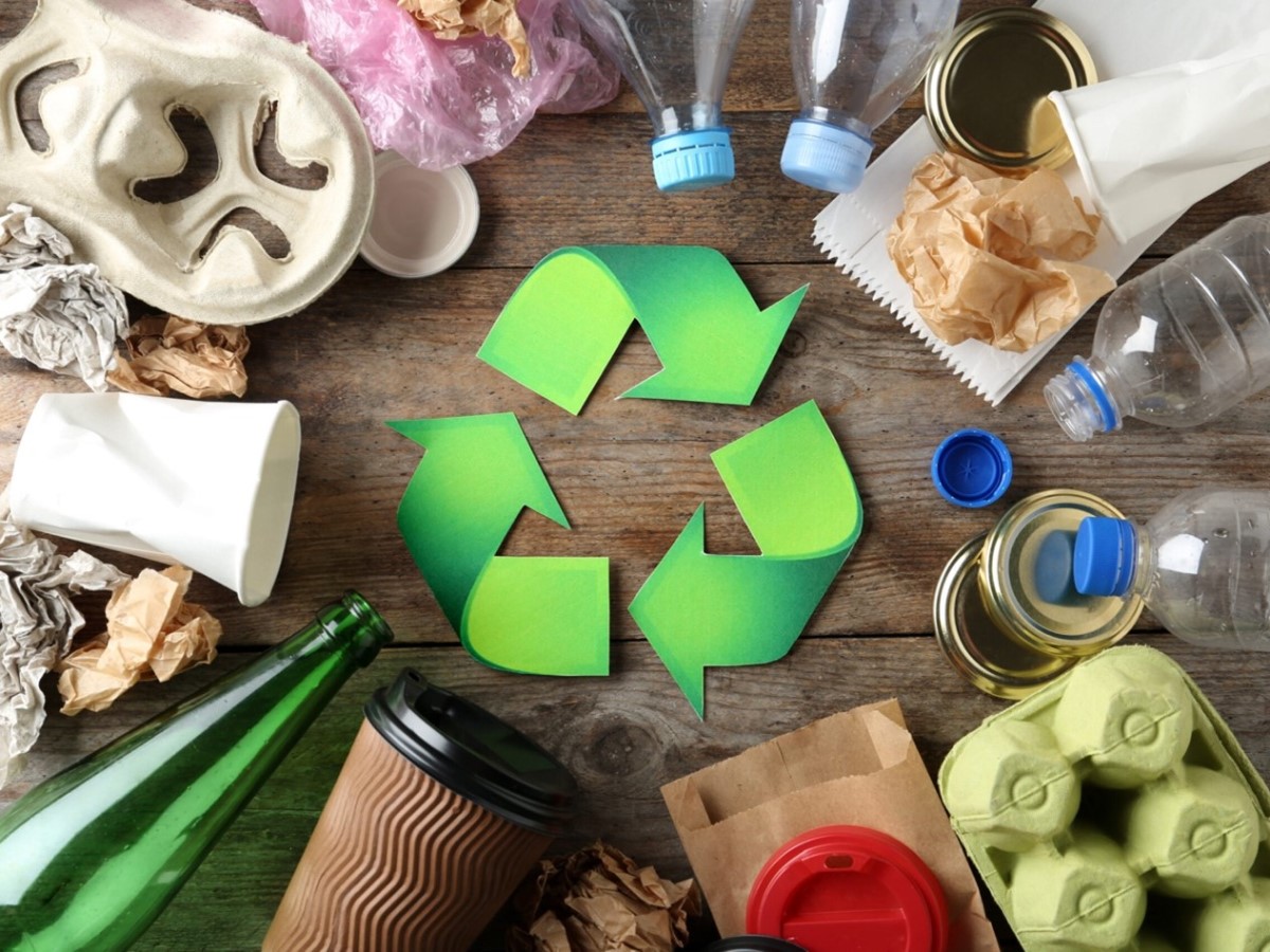 an image of recyclable materials